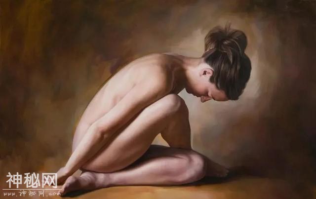 写实女人体油画，法国油画家哈维尔·阿里扎巴罗作品-50.jpg